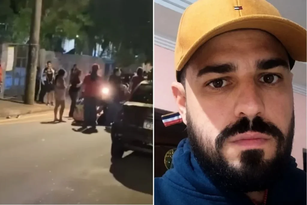 Esposa pede justiça após homem ser morto ao defendê-la durante confusão em frente a escola